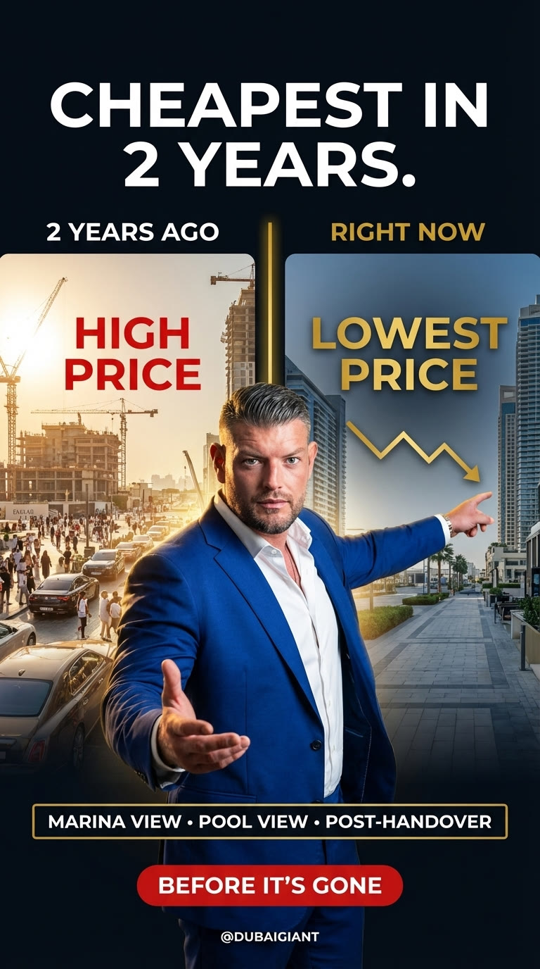 Before and after price comparison advert designed by Eleven G Media