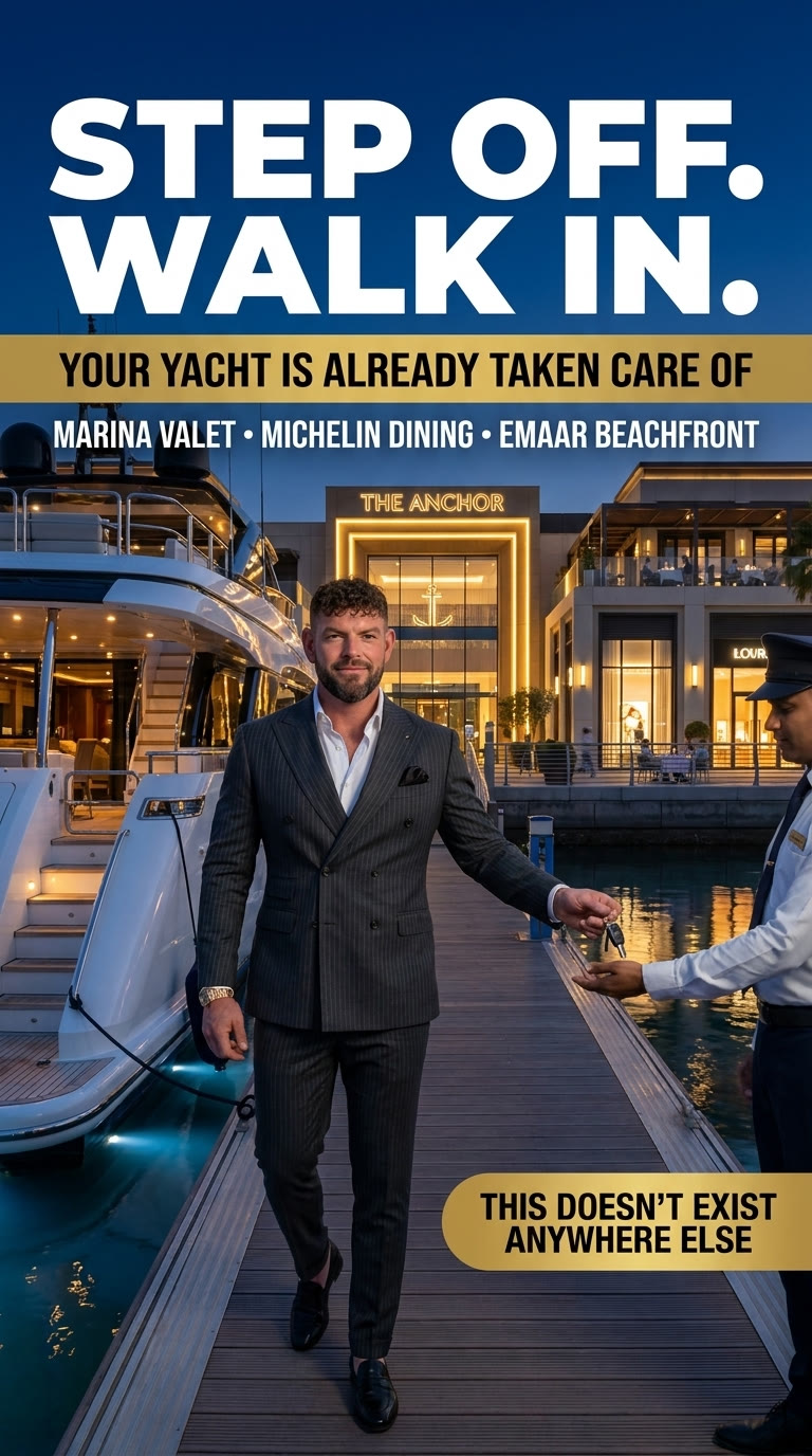 Waterfront property lifestyle advert designed by Eleven G Media