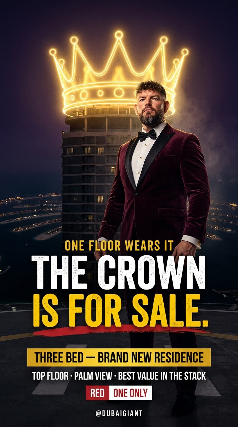 Penthouse launch advert — graphic design by Eleven G Media