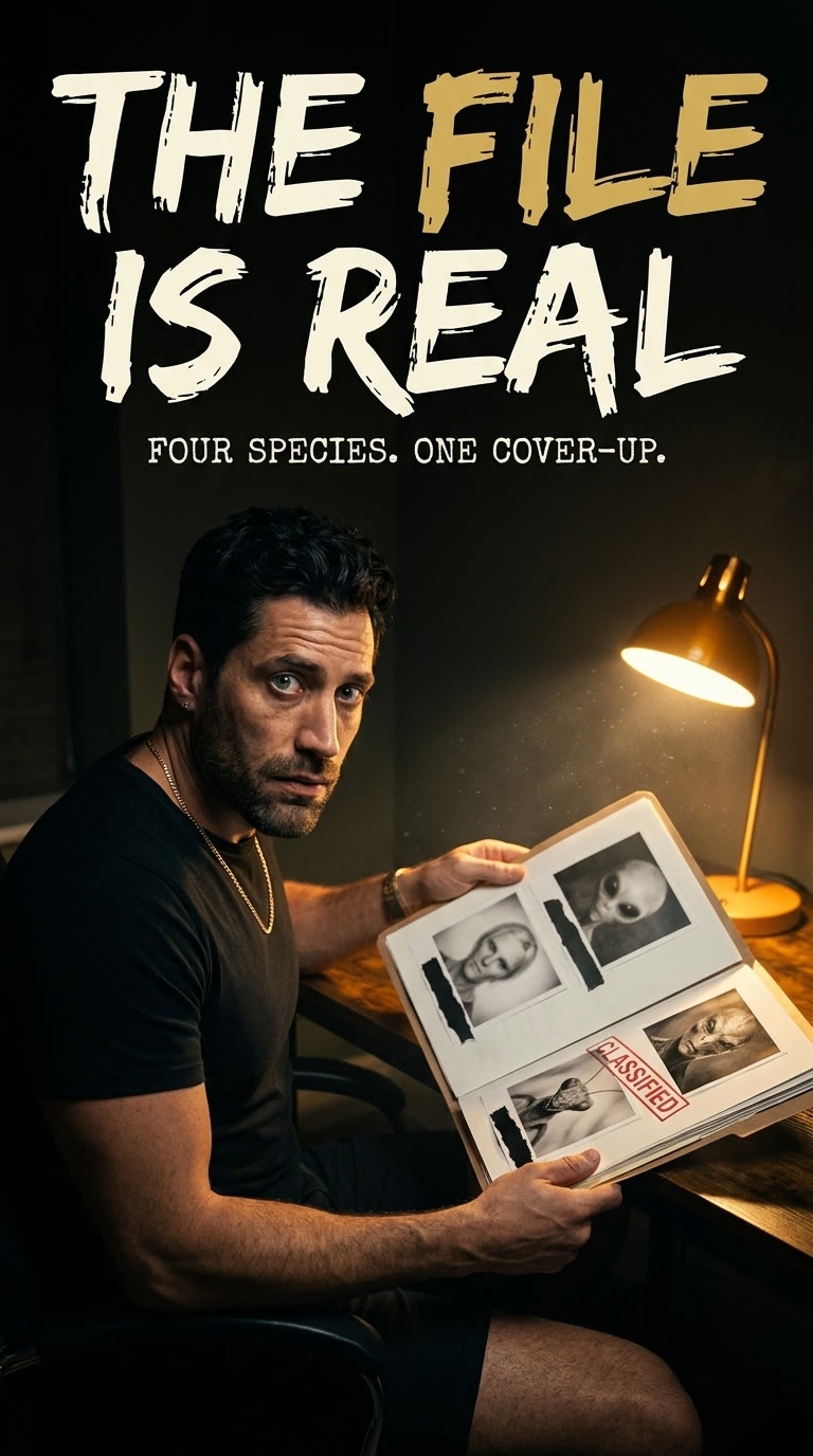 Documentary style investigation poster designed by Eleven G Media